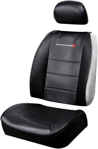 Plasticolor 008595R01 Dodge Logo Universal Fit Car Truck or SUV Sideless 3-Piece Seat Cover w/Head Rest