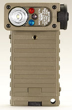 Streamlight 14027 Sidewinder HP Flashlight with Alkaline Batteries, Helmet Mount and White/Blue/IR LEDs, Green - 55 Lumens
