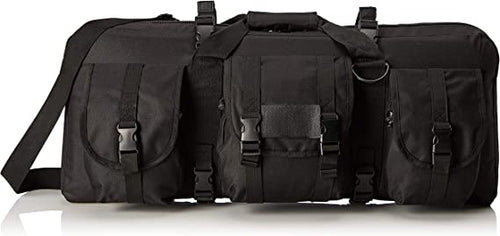NcSTAR VISM Deluxe AR & AK Pistol & Subgun Gun Case with 3 Accessory Pockets, Black, 28