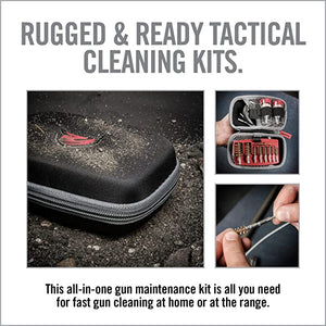 Real Avid Unisex's Gun Boss Universal Pull-Through Cleaning Kit, Grey, No size