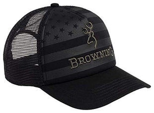 Browning Foam Flag Trucker Mesh Hat