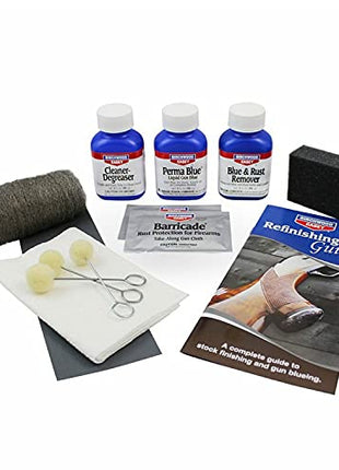 Birchwood Casey Perma Blue Liquid Gun Blue Finishing Liquid Kit