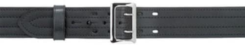 Safariland 87 Duty Belt Basketweave Black, Chrome Buckle, Size 36