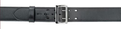 Safariland 875 Duty Belt Edge Stitch, Basketweave, Black, Chrome Buckle, Size 40