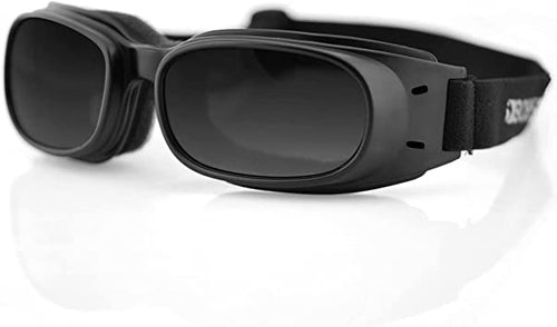 Bobster Piston Goggle-Black Frame-Smoked Lens