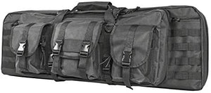 NCSTAR Vism Double Carabiner Case, CVDC2946U-36, Urban Grey, 36"/91 cm