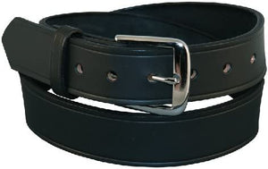 Off Duty Garrison Belt, 1 1/2 Nickel Black Basket Weave