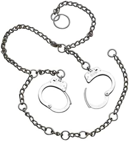 Smith & Wesson Belly Chains, Nickel, Two Cuffs Seperated