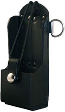 Boston Leather Radio Holder, Plain Black - 5473RC-1