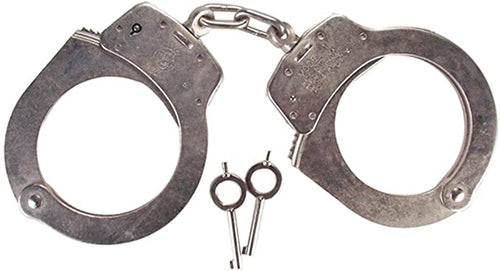 Model 1 Handcuff, Universal, Oversize, Nickel