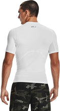Under Armour Mens UA HG Armour Comp SS, short-sleeved sports t-shirt for men, comfortable and lightweight gym clothes for workouts