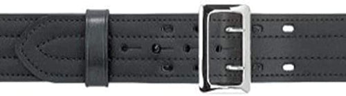 Safariland 87 Duty Belt Plain Black, Chrome Buckle, Size 40