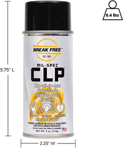 Break-Free CLP-2 Cleaner Lubricant Preservative 4 oz (113.4 gram) Aerosol