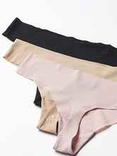 Under Armour - Womens PS Thong 3Pack Underwear Bottoms, Medium, Black (004)