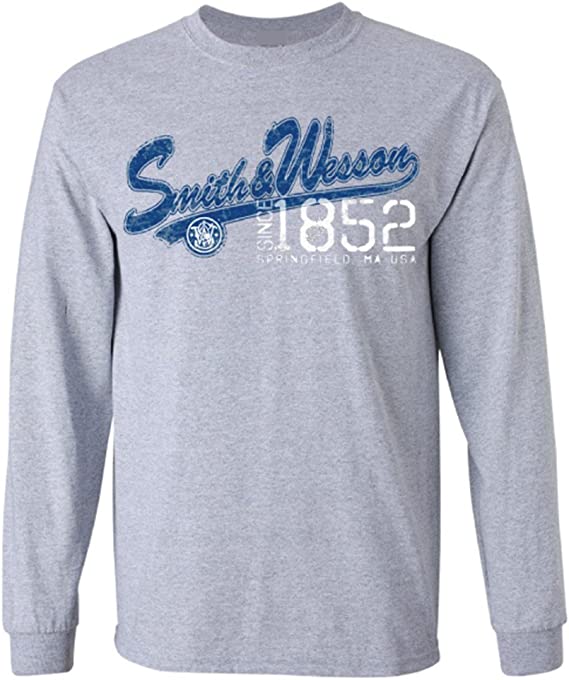Smith & Wesson Long Sleeve Script T-shirt-large