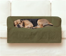 PawTex Premium Couch Cover Dog Bed, 40 inch, Medium/Large, Green