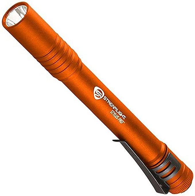 Streamlight 66128 Stylus Pro, Orange, Clam Package