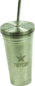 Tuffcup Double Wall Stainless Steel Cold Cup With Cleaning Brush, BPA-Free