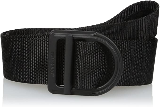 Tru-Spec Men's Range Belt, 24-7 Blk 1-ply Color Matched Bkle, S, Black, Small