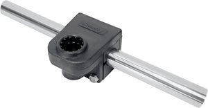 Scotty #287 Round Rail Mount Adapter 7/8",Black,Small