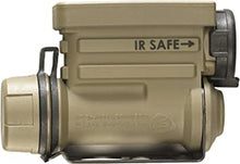 Streamlight 14510 Sidewinder Compact II Military Model Flashlight with 4 LEDs, CR123A Battery and Helmet Mount, Coyote