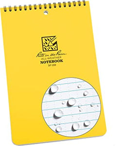 Rite in the Rain Waterproof Unisex Outdoor Notepad available in Yellow - Size 6 X 9 Inches