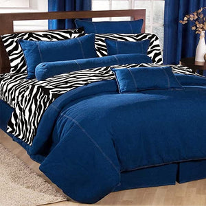 Karin Maki American Denim Duvet Cover Size: Queen