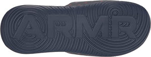 Under Armour Men's Ansa Graphic Fixed Strap Slide Sandal, Academy Blue (403)/White