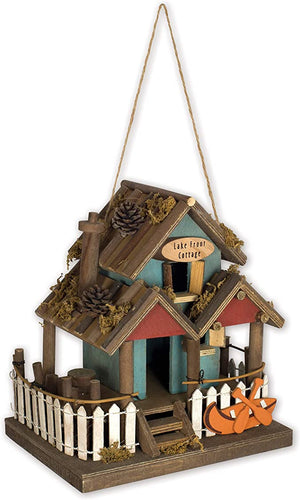 Sunset Vista Lake Front Cottage Birdhouse