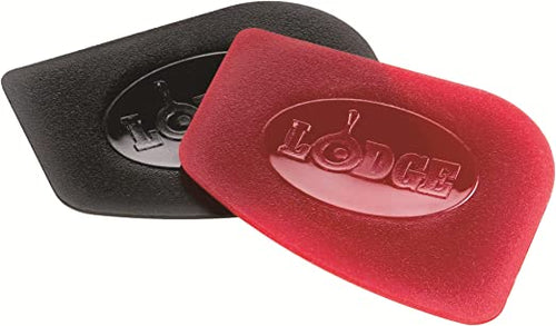 Lodge SCRAPERPK Pan Scrapers, Set of 2, Polycarbonate, Multi-Colour
