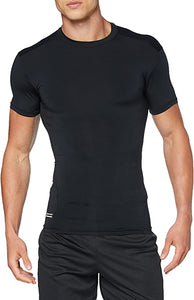 Under Armour TAC HC Men's Compression Athletic T-Shirt Black Black-3XL