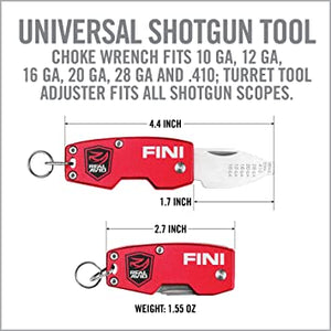 Real Avid Unisex's Universal choke tube wrench, red, no size, AVCWT210