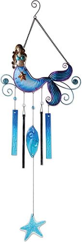 Sunset Vista Designs Beautiful Mermaid Wind Chime, 37
