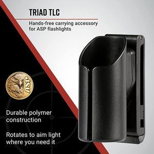 ASP Triad Rotating Tactical Flashlight Case Clip On Case For Belts 53640