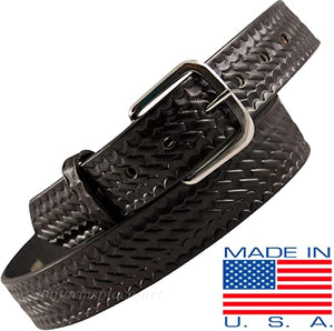 Mens Boston Leather 1 1/2" Off Duty Belt USA MADE 6606