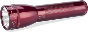 Airelec Maglite ML25LT LED 2-Cell C Flashlight, Red - ML25LT-S2036