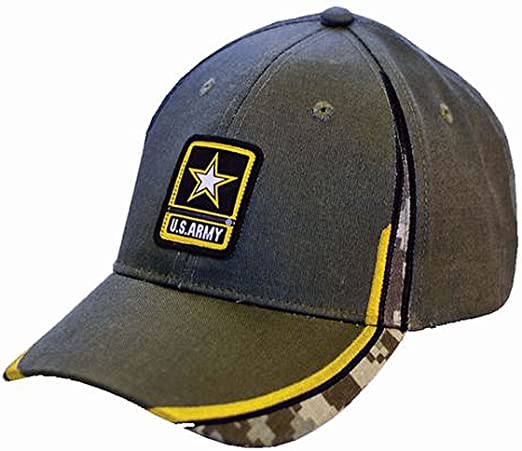 US Army Racing Stripe Twill Hat