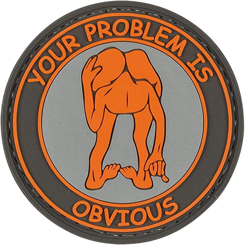 VOODOO TACTICAL 07-0900000000 Your Problem Is Obvious Rubber Patch