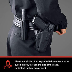 ASP F16 Scabbard F16 Rotating Sidebreak (Basketweave Black)