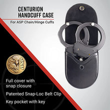 ASP Centurion Handcuff Case, for Chain/Hinge Handcuffs, Snap-Loc Clip