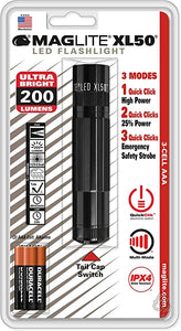 Maglite Xl50 LED Torch - Black