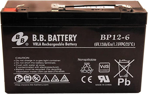 Streamlight 683-45937 6V Sealed Lead Acid Rechargeable Battery