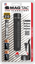 Maglite Men's MAG-TAC LED Plain Bezel Blisterpack Flashlight-Black