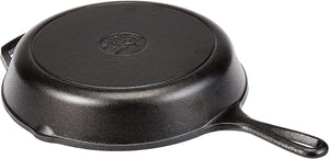 Lodge L8SK3 26.04 cm / 10.25 inch Cast Iron Round Skillet/Frying Pan