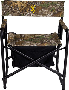 Browning Camping Directors Chair Plus with Insulated Cooler Bag
